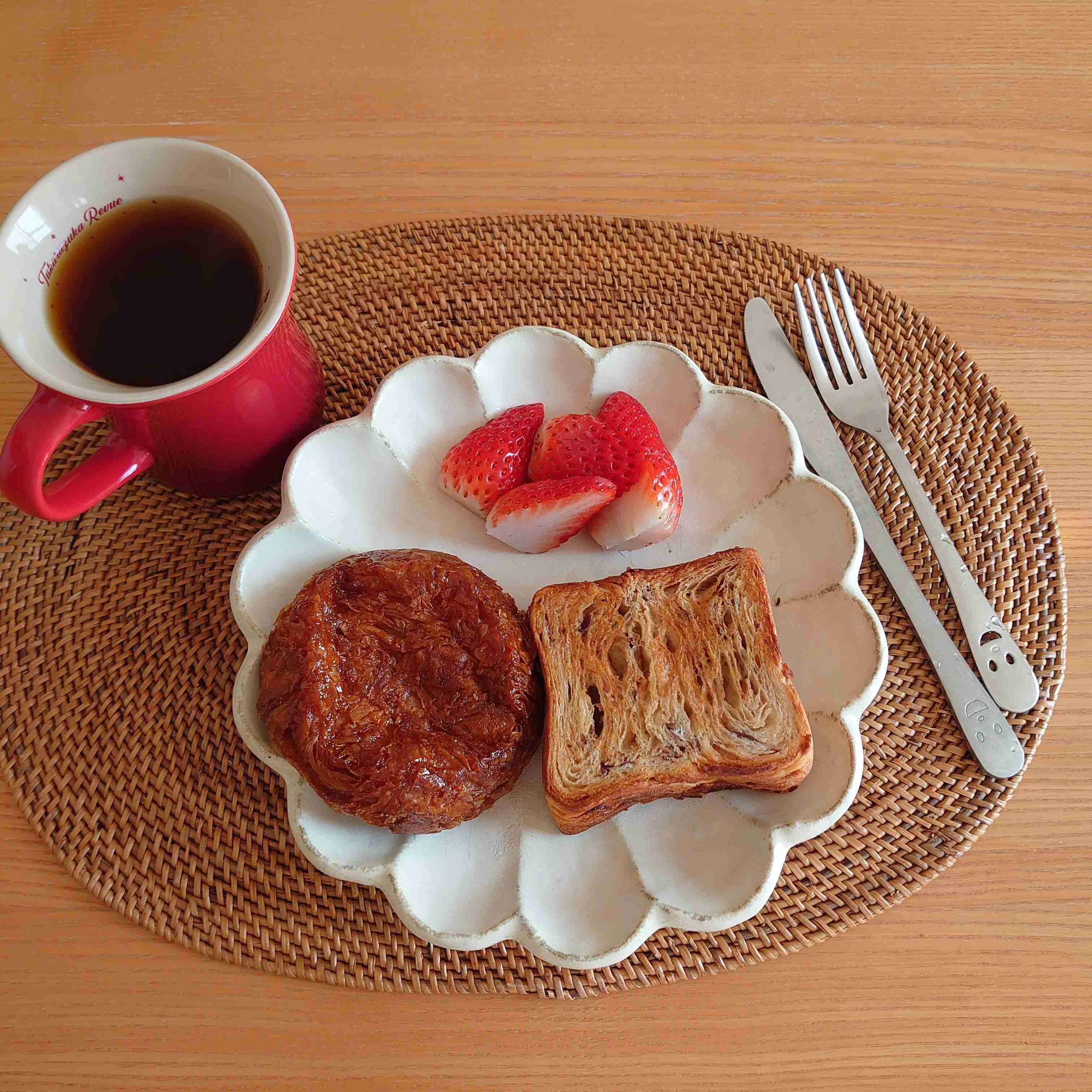 今日の朝ごはん報告