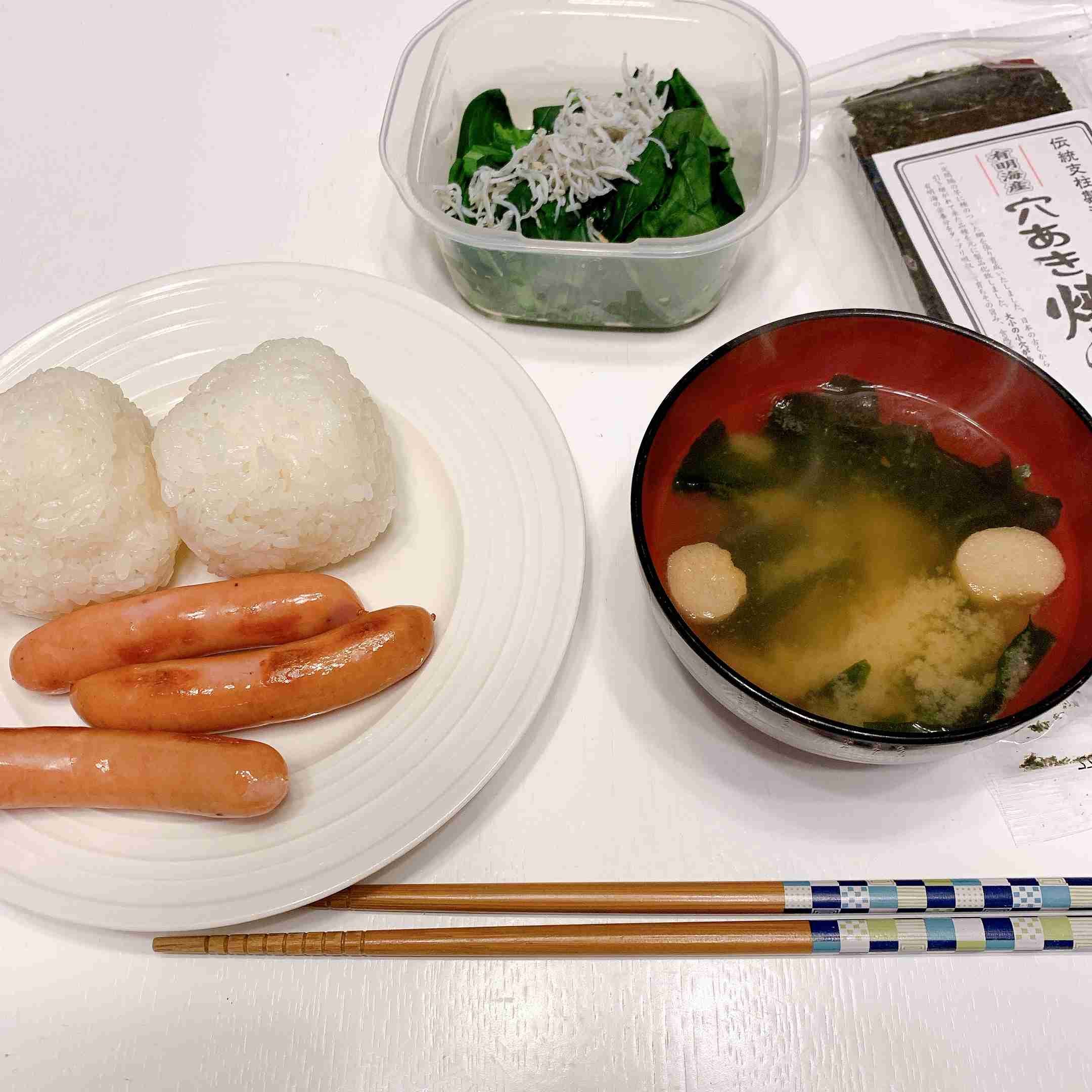 今日の朝ごはん報告