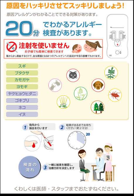 花粉症について語りたい