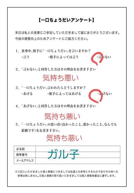 潔癖症の人にはあり得ない… 「シェア食べが苦手」最も多いのは40代男性