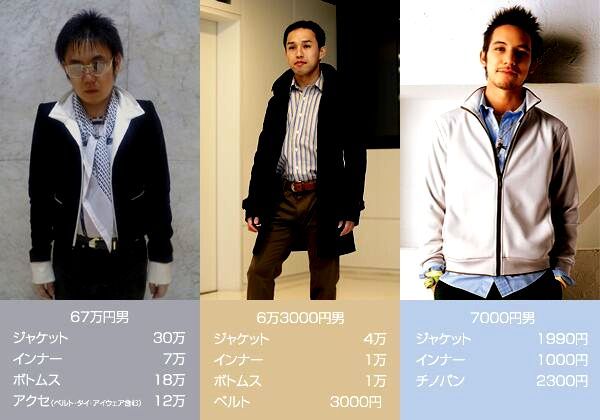 何を着ても垢抜けている人野暮ったい人