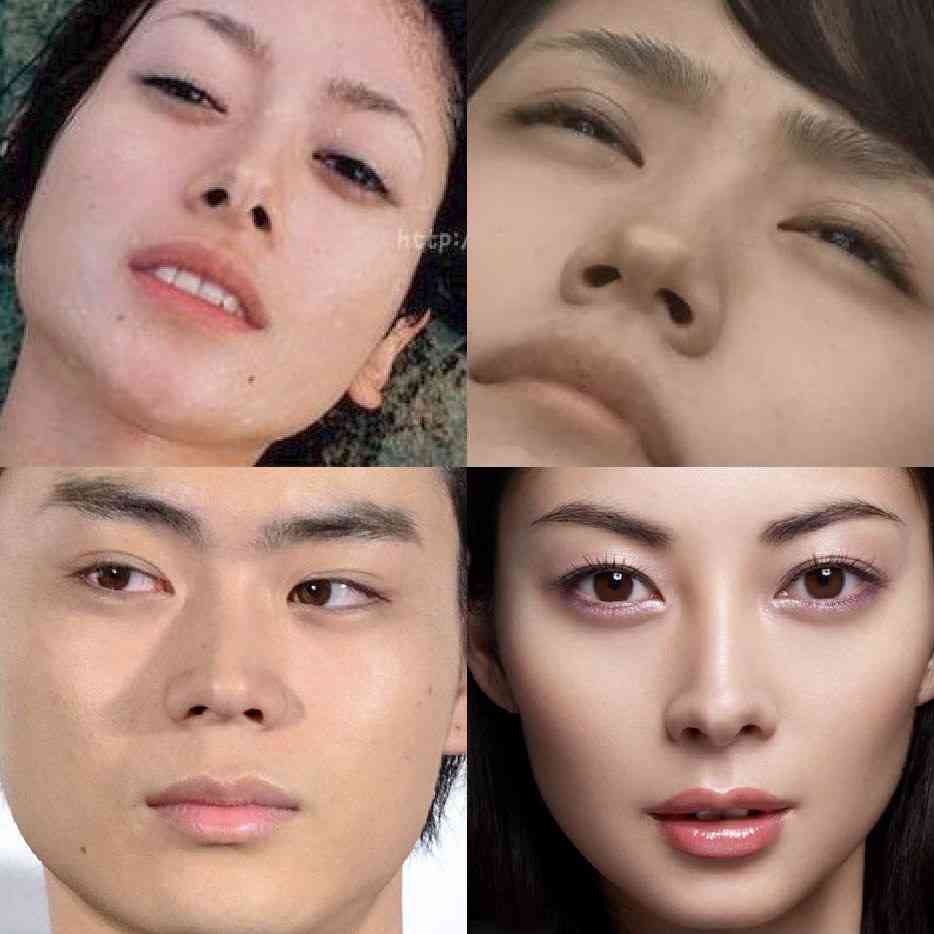 整形していない有名人
