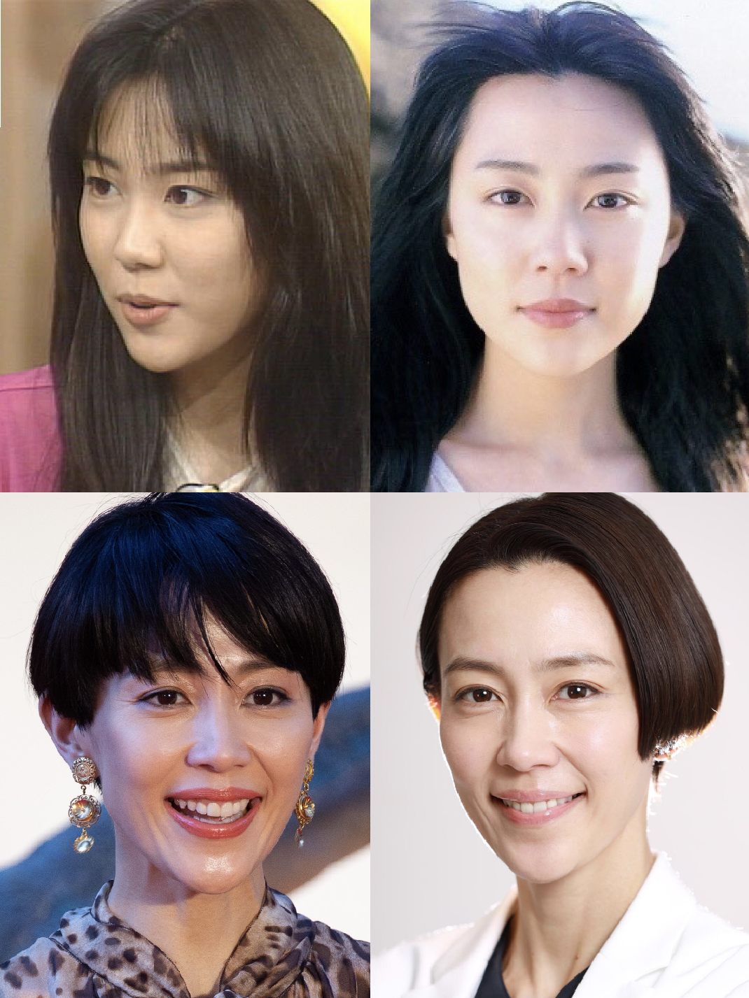 整形していない有名人