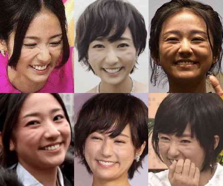 整形していない有名人