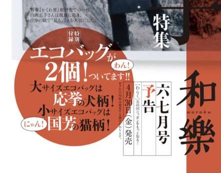 【定期トピ】雑誌付録4・5月号
