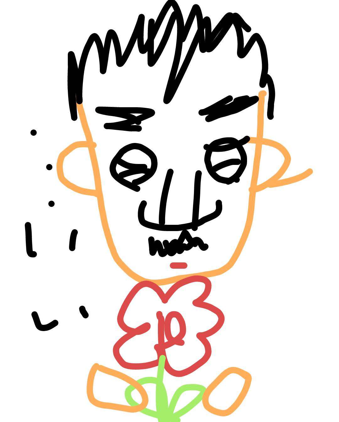 ラピュタのキャラを40秒で描いてみな