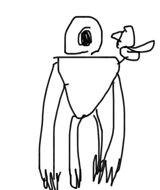 ラピュタのキャラを40秒で描いてみな