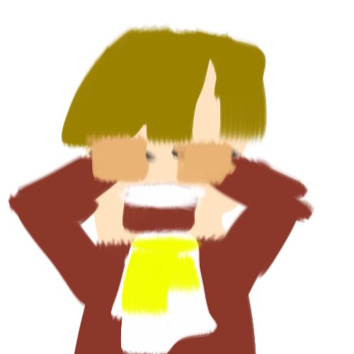 ラピュタのキャラを40秒で描いてみな