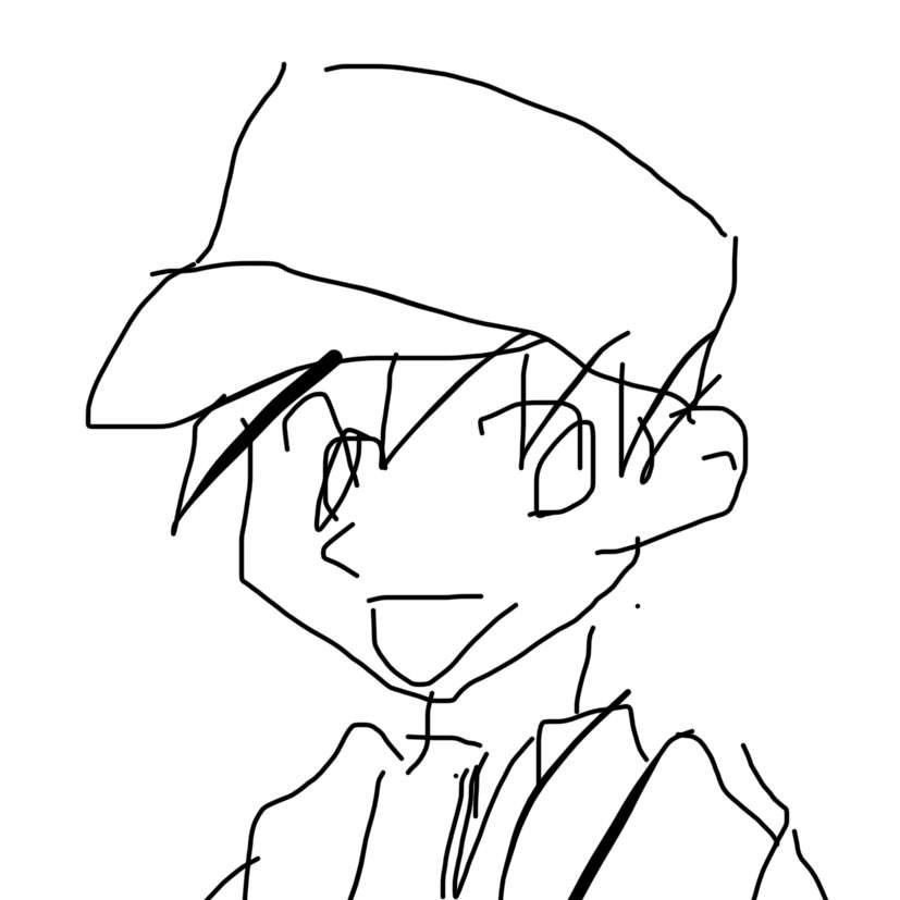 ラピュタのキャラを40秒で描いてみな