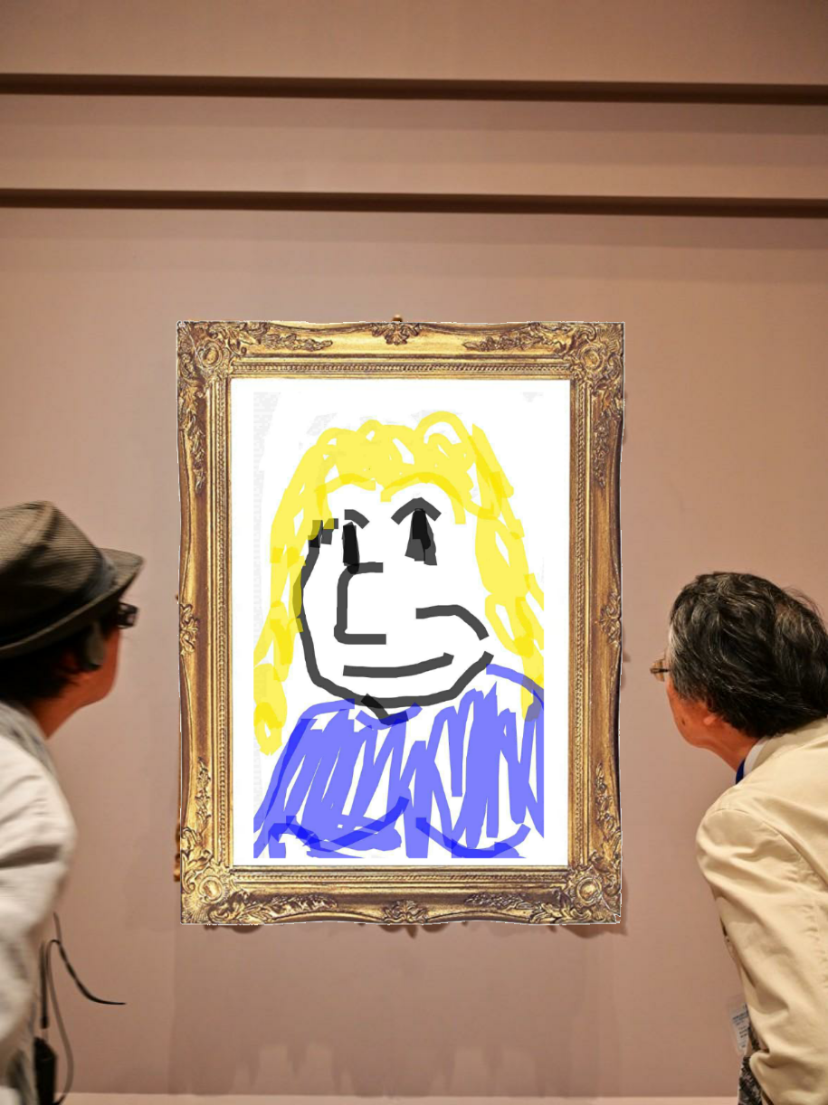 ラピュタのキャラを40秒で描いてみな