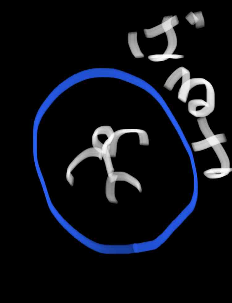 ラピュタのキャラを40秒で描いてみな