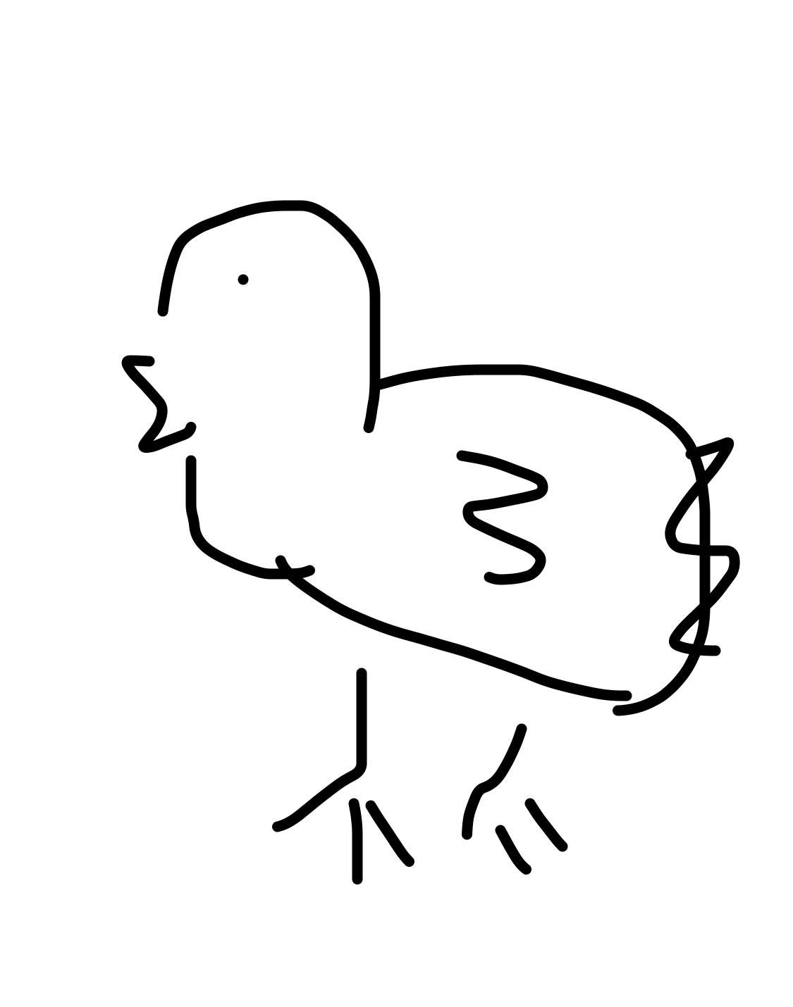 ラピュタのキャラを40秒で描いてみな