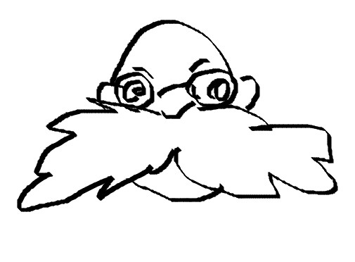 ラピュタのキャラを40秒で描いてみな