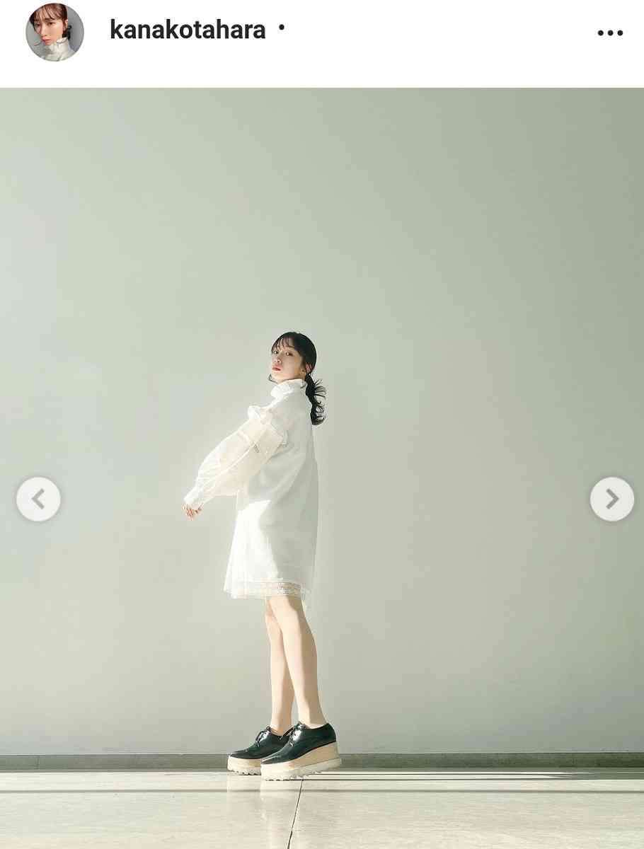 田原俊彦の長女・田原可南子、純白ミニワンピで美脚披露「天使が降臨したみたい」「めっちゃ可愛い」