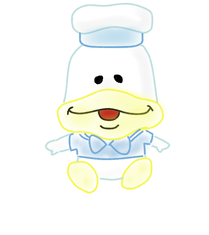 ディズニーキャラを描くトピ