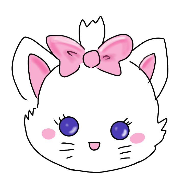 ディズニーキャラを描くトピ