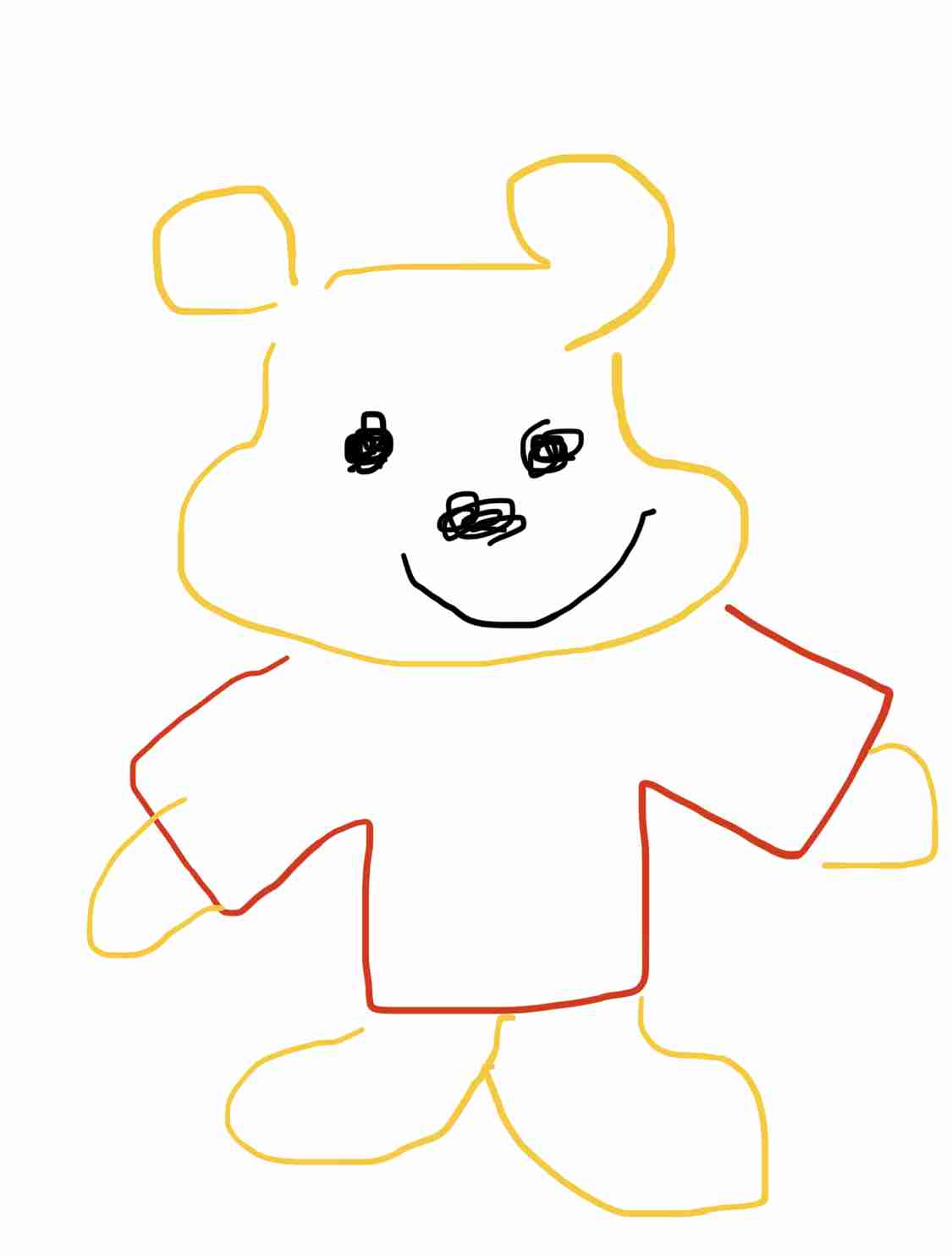 ディズニーキャラを描くトピ