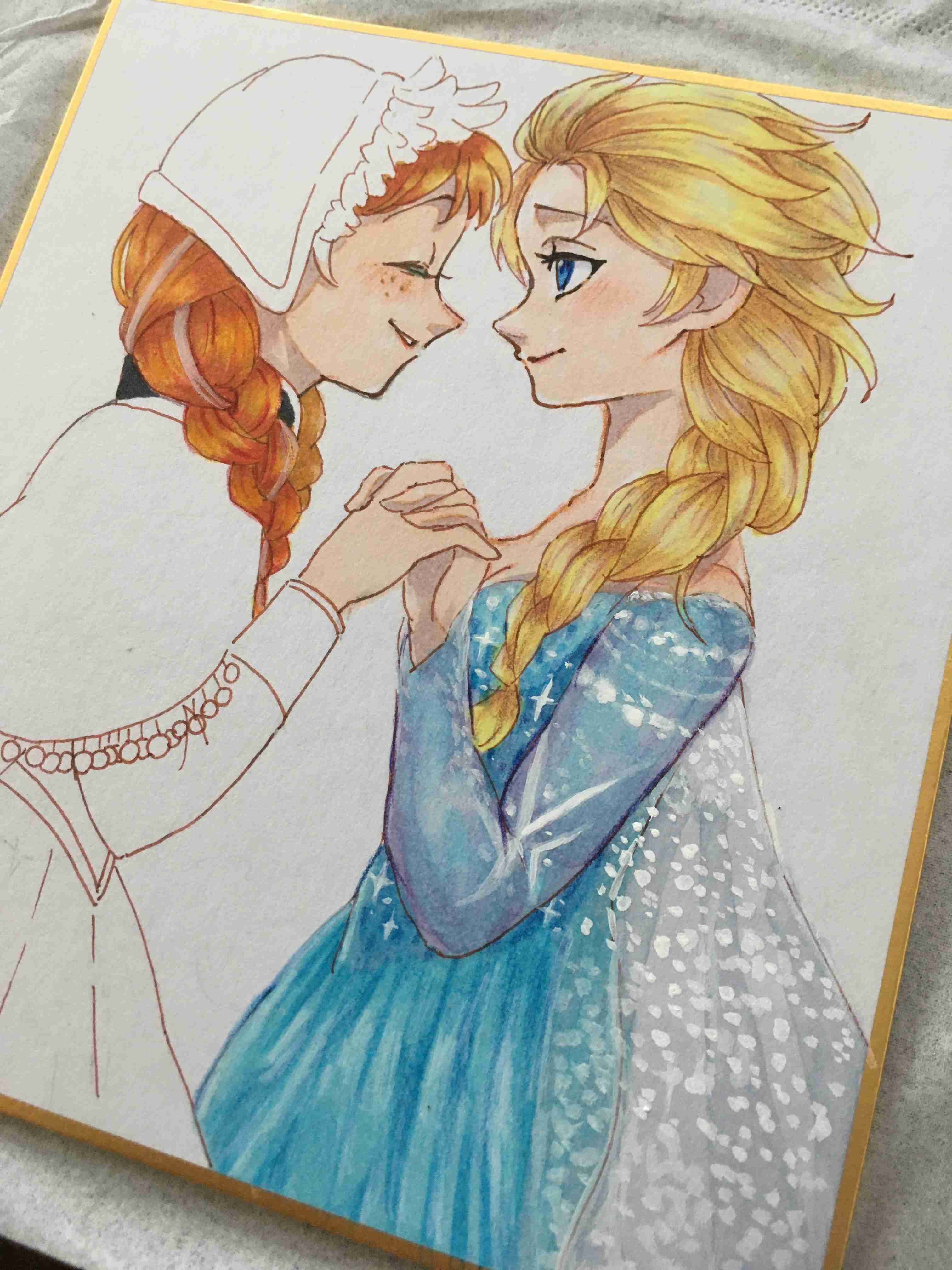 ディズニーキャラを描くトピ