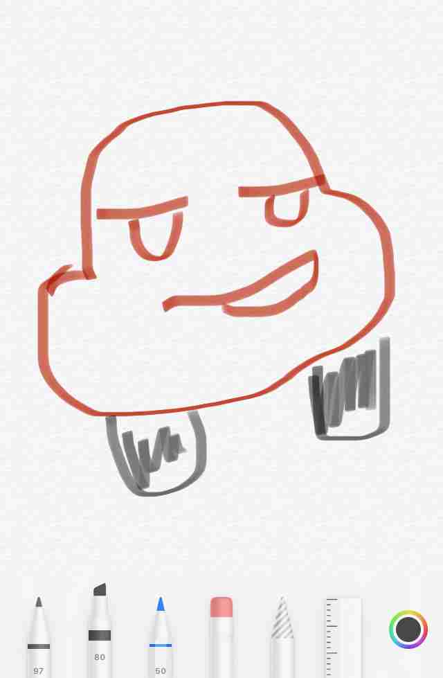 ディズニーキャラを描くトピ