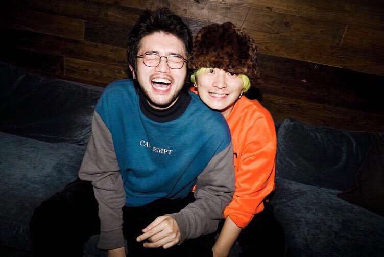 有名人の仲良しツーショットの画像