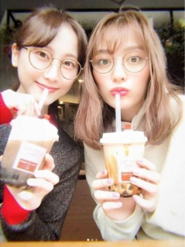 有名人の仲良しツーショットの画像