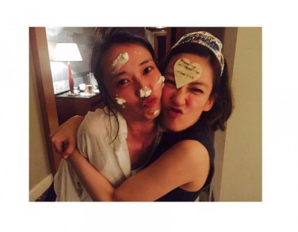 有名人の仲良しツーショットの画像