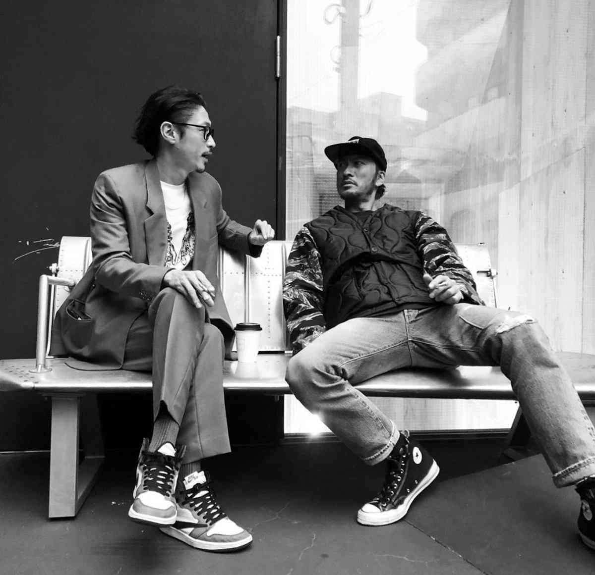 有名人の仲良しツーショットの画像