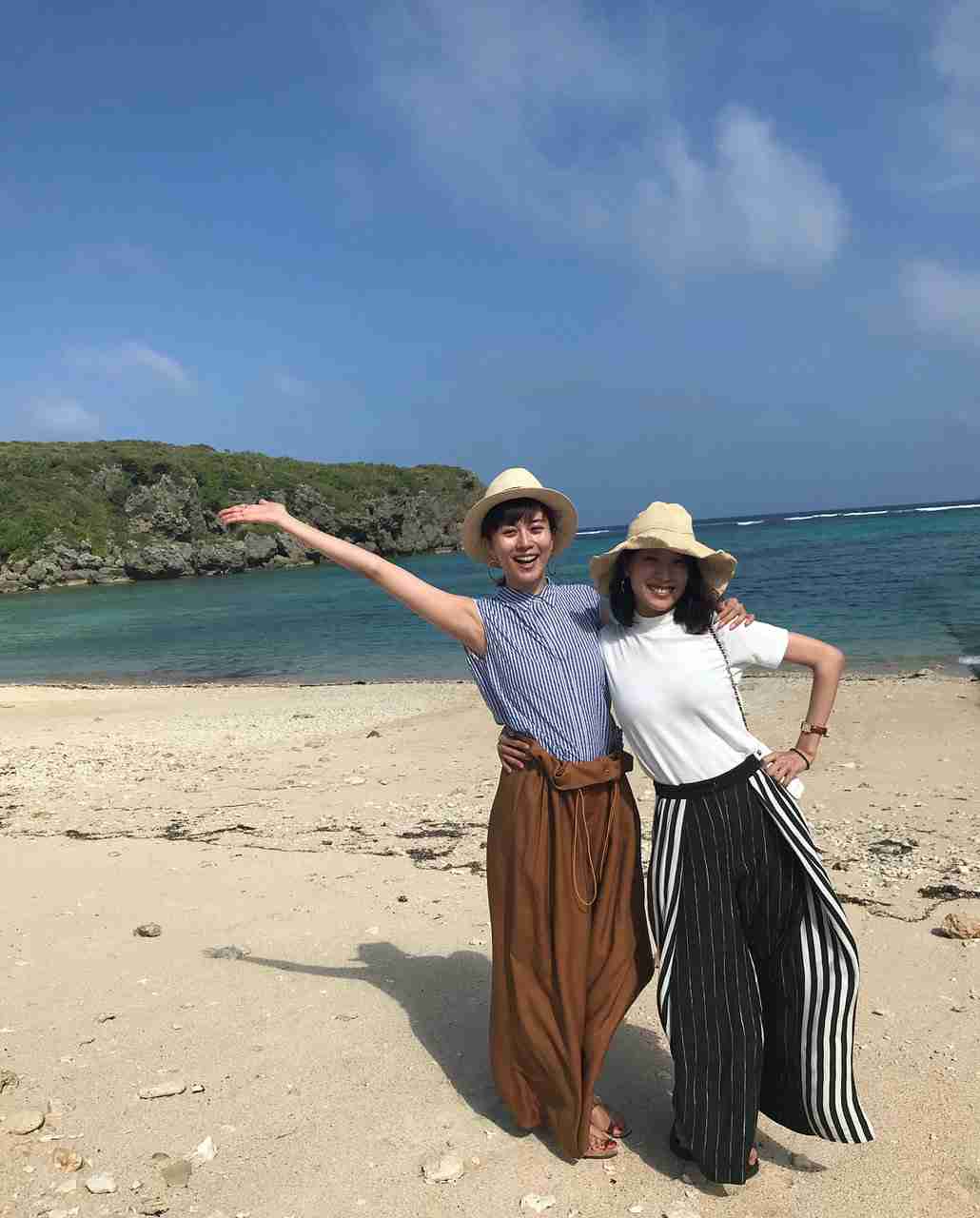 有名人の仲良しツーショットの画像