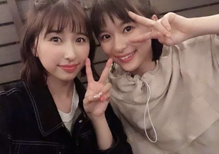 有名人の仲良しツーショットの画像