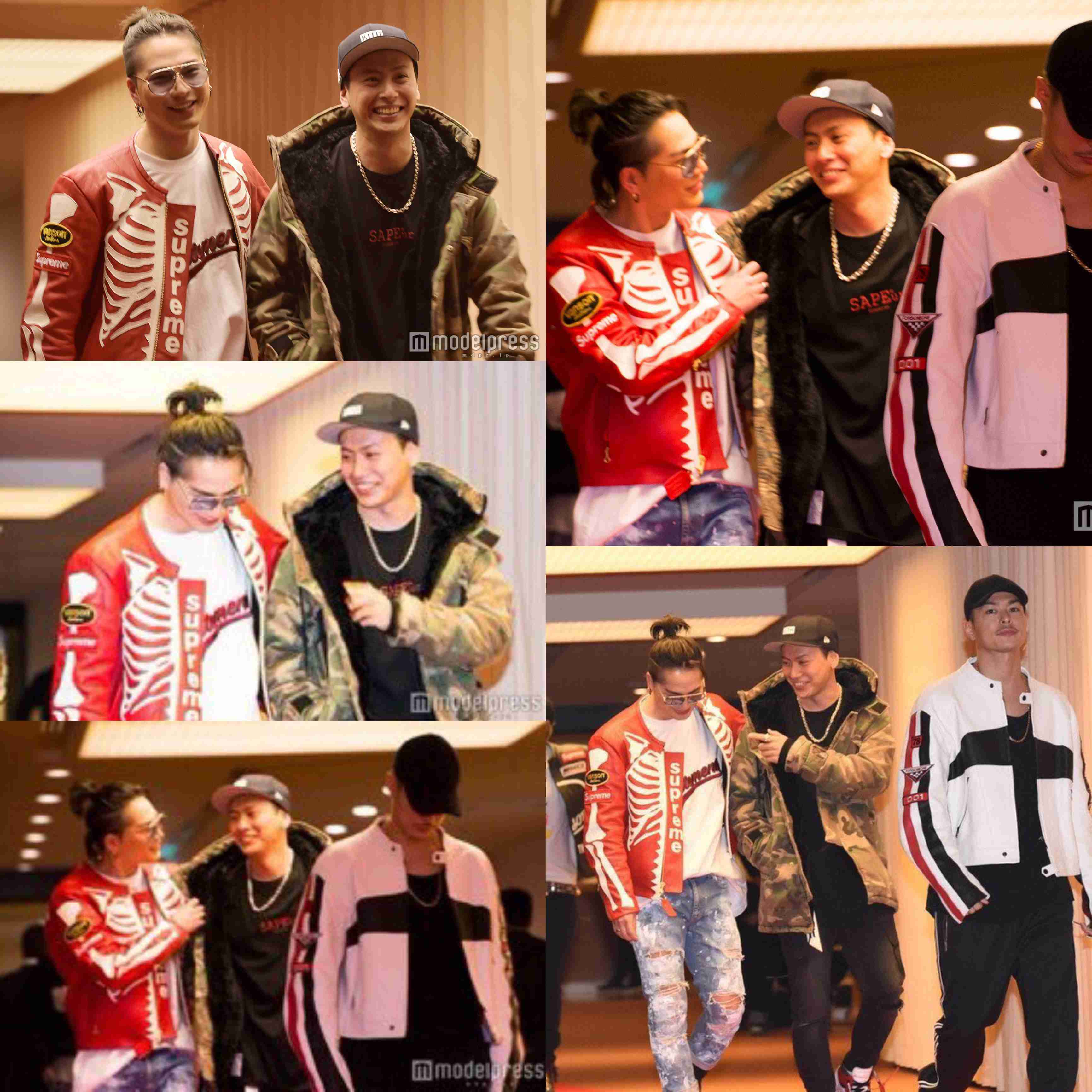 有名人の仲良しツーショットの画像