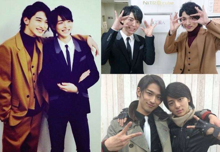 有名人の仲良しツーショットの画像