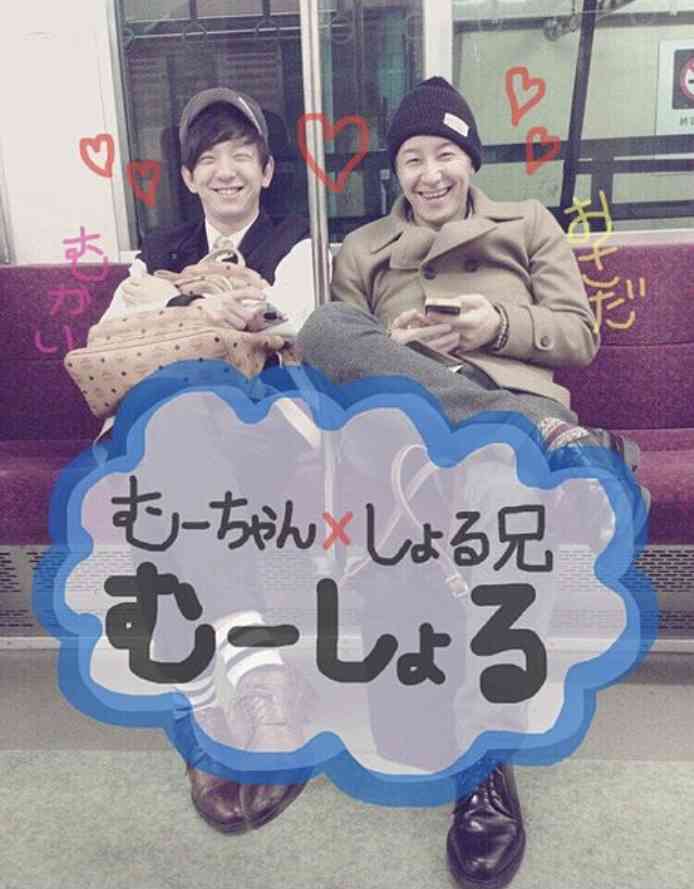 有名人の仲良しツーショットの画像