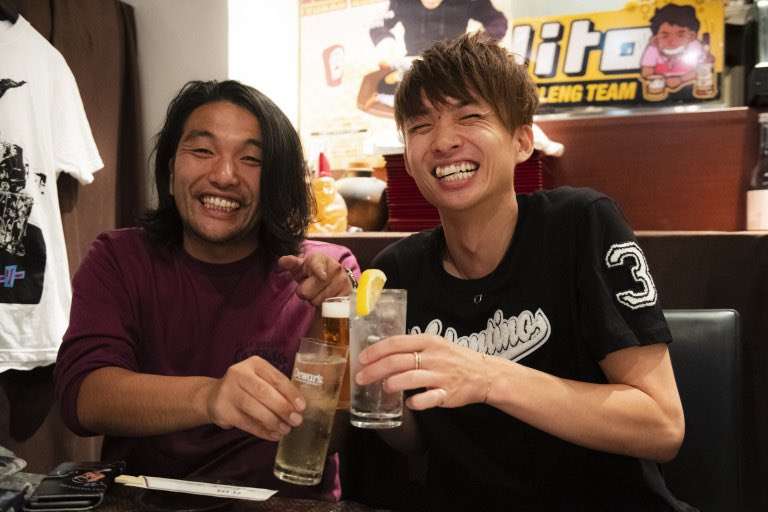 有名人の仲良しツーショットの画像