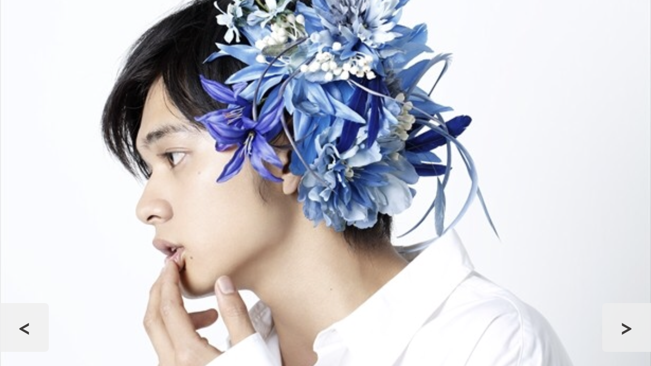 【画像】花と男性有名人