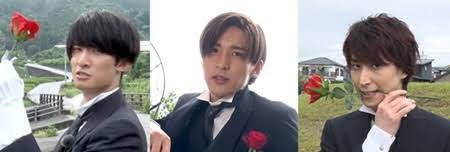 【画像】花と男性有名人