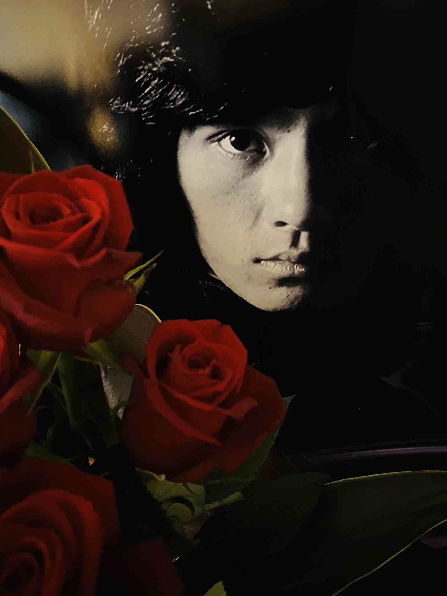 【画像】花と男性有名人