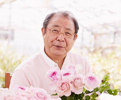 【画像】花と男性有名人