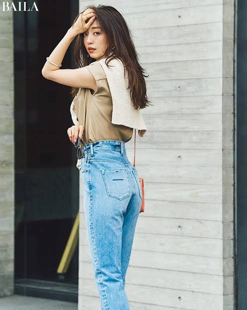デニムパンツで、この春こういうコーデが可愛くていいよ!ってオススメの画像ください!