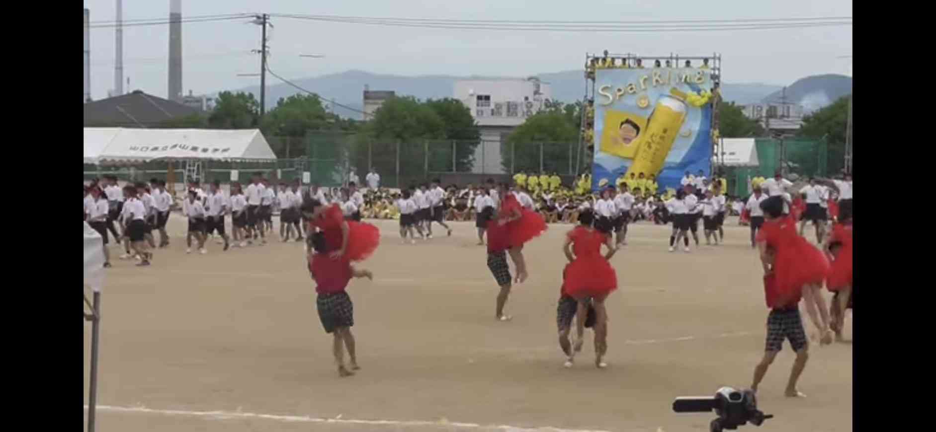 体育祭のダンスについて語る