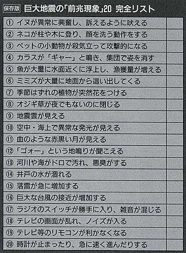  地震の予言、予知、前兆を真面目に語りたいpart14