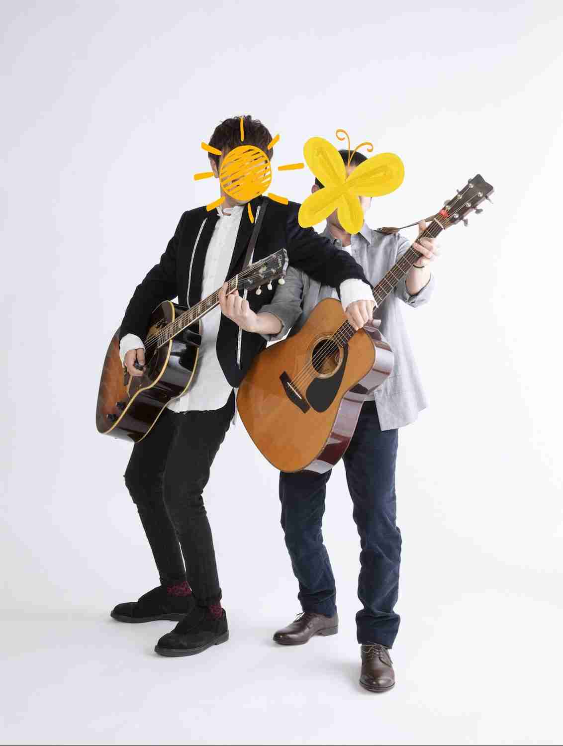 ボーカルとギター隠してバンド名当てるトピ