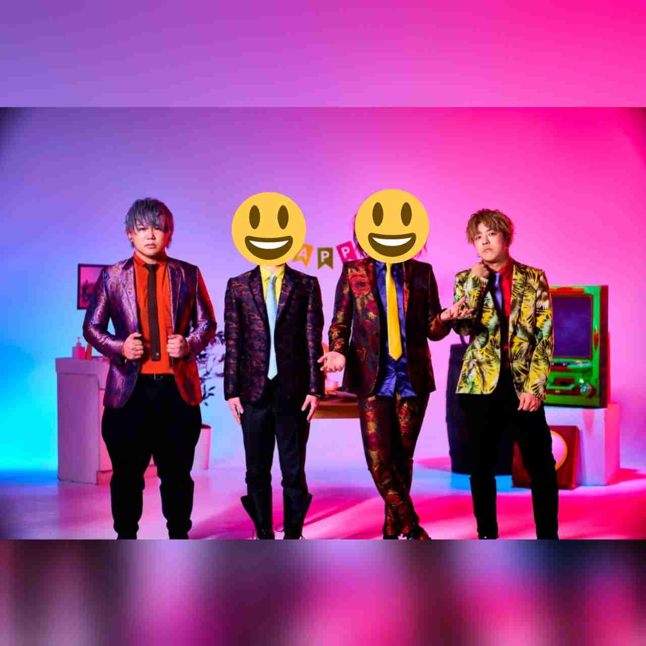 ボーカルとギター隠してバンド名当てるトピ