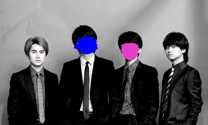 ボーカルとギター隠してバンド名当てるトピ