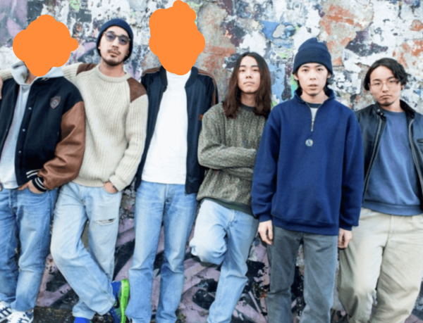 ボーカルとギター隠してバンド名当てるトピ