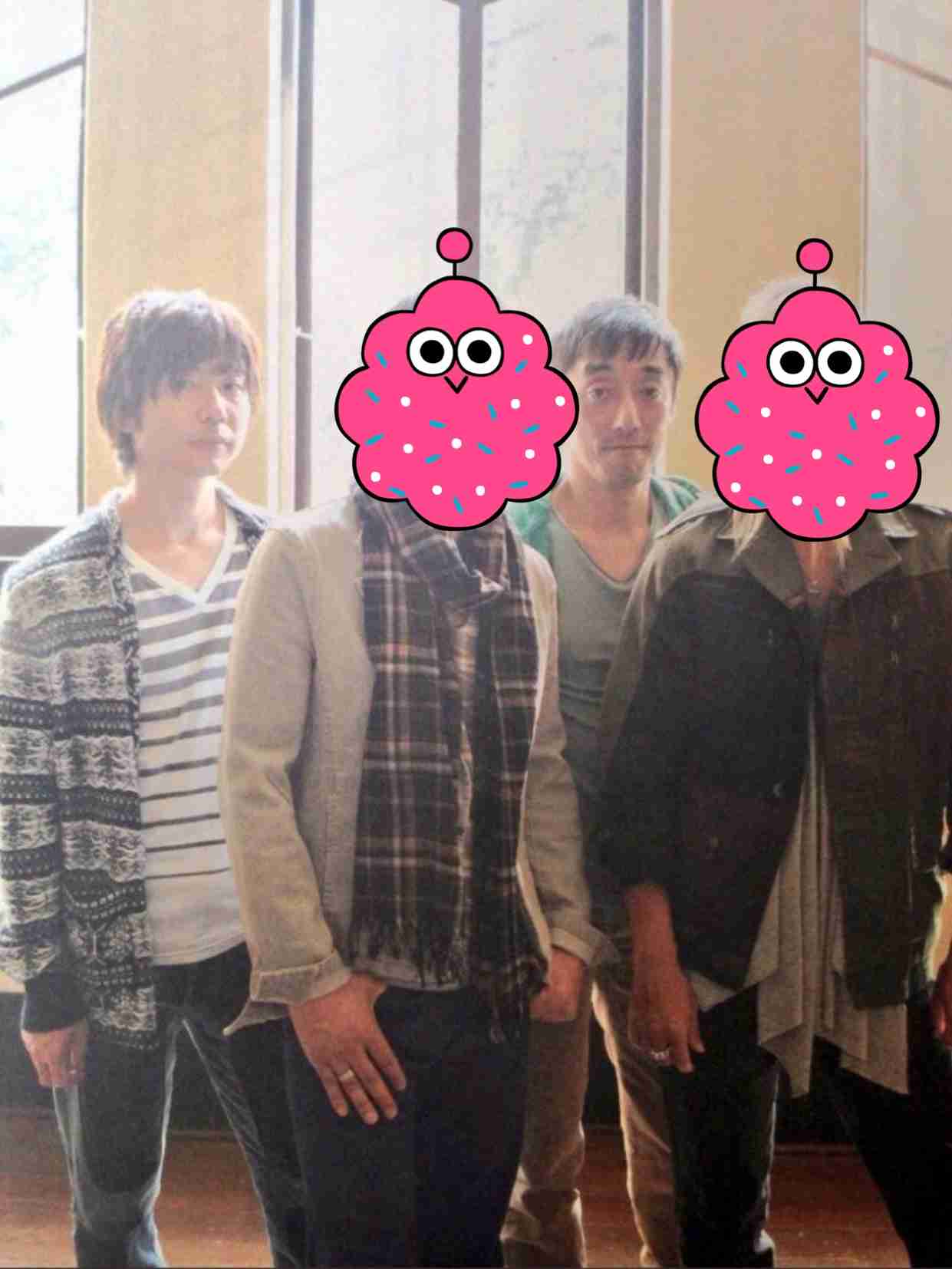 ボーカルとギター隠してバンド名当てるトピ