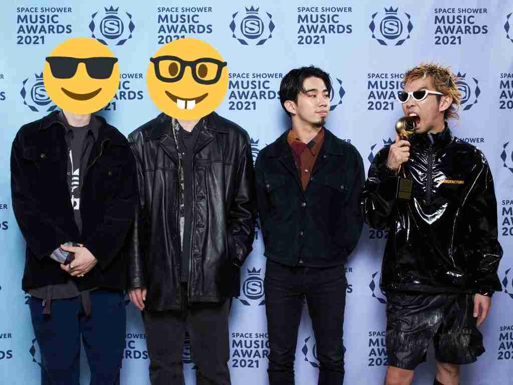 ボーカルとギター隠してバンド名当てるトピ