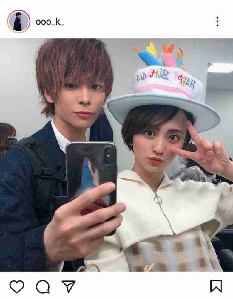 岡田結実、21歳バースデーを兄・隆之介が祝福　兄妹ショットに「どんだけ、美形な兄妹なんだよ」の声