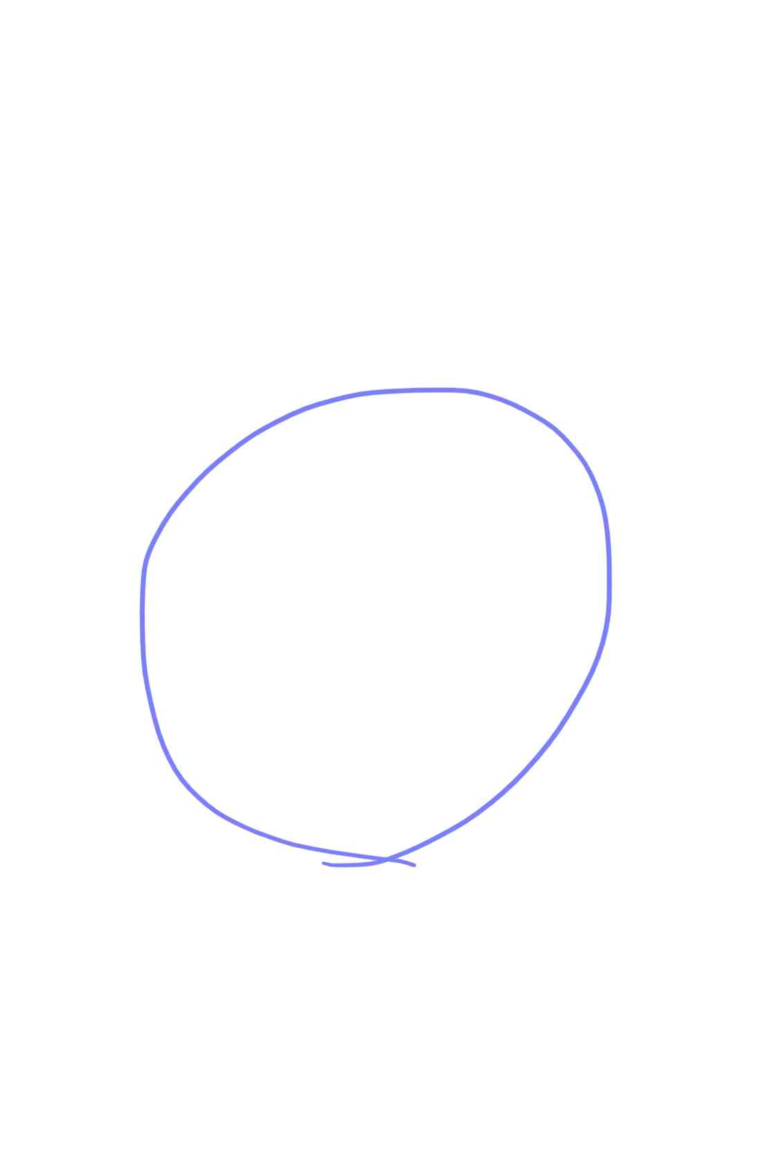 目を閉じて○を描いて線が上手く繋がったら願いが叶うトピ