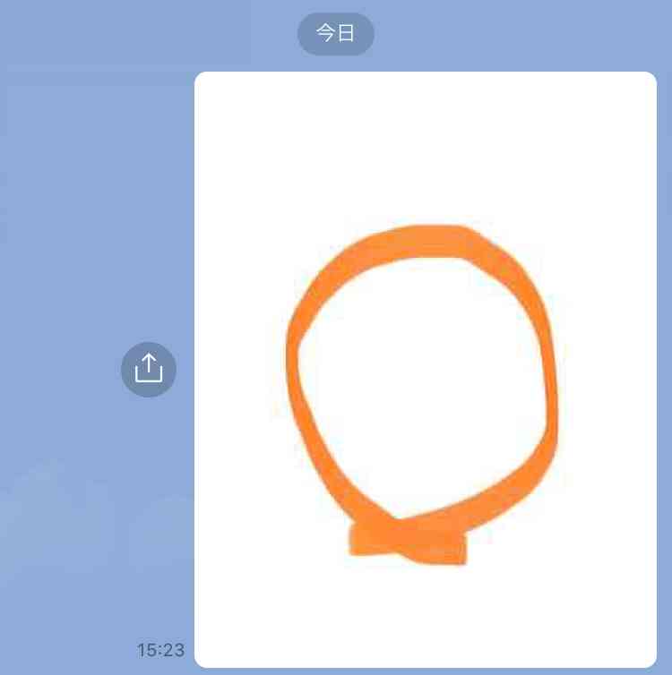 目を閉じて○を描いて線が上手く繋がったら願いが叶うトピ