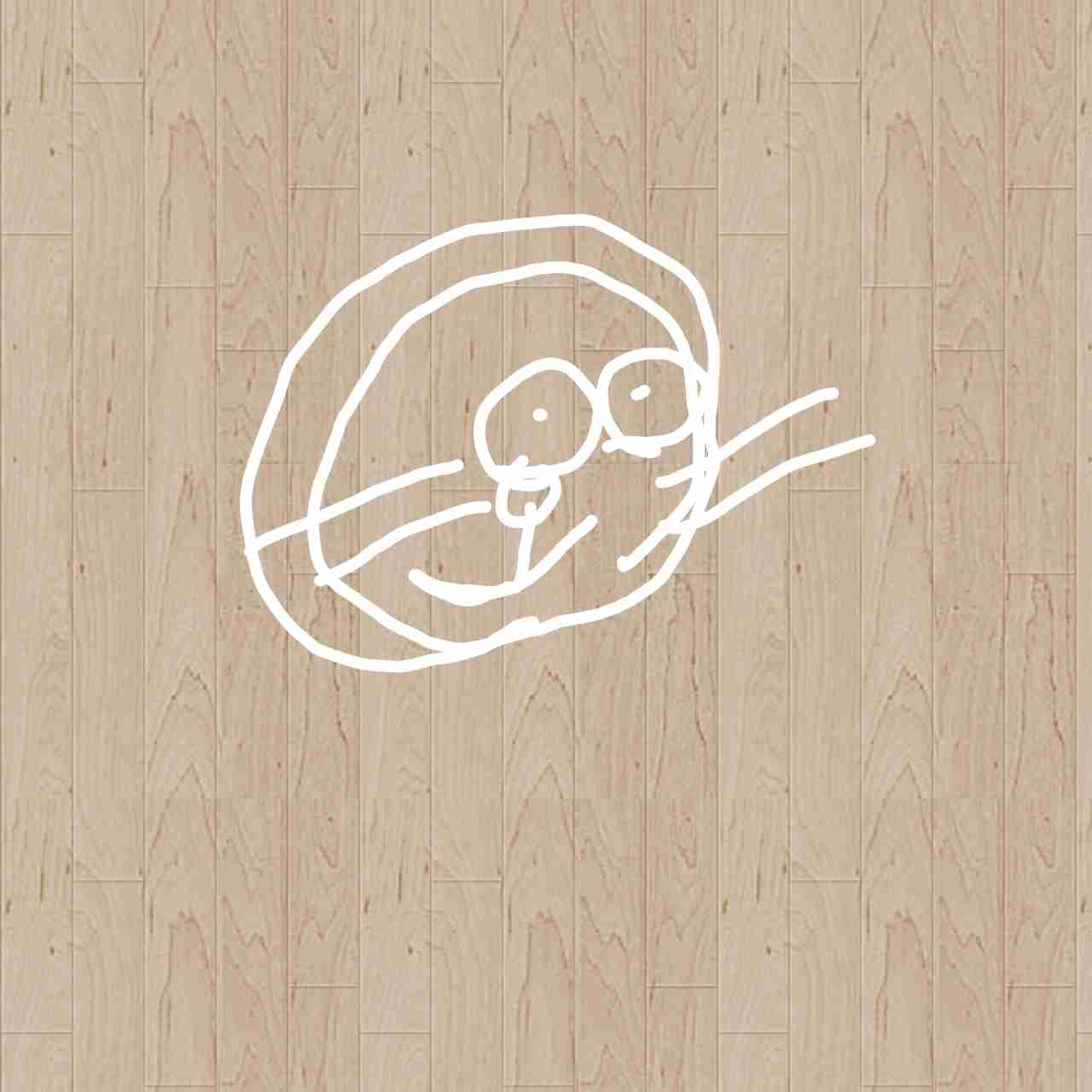 目を閉じて○を描いて線が上手く繋がったら願いが叶うトピ